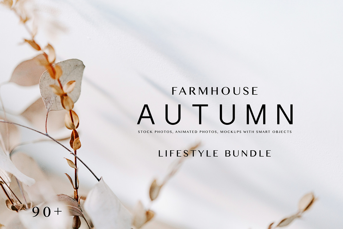 FARMHOUSE LIFE. AUTUMN.  90+ in Instagram Templates - product preview 8
