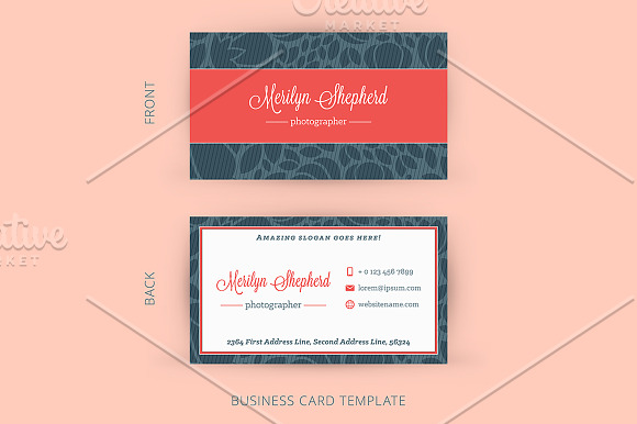 Creative Business Card Template in Business Card Templates - product preview 1