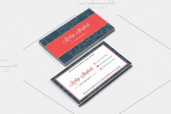 Creative Business Card Template in Business Card Templates - product preview 2