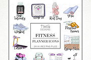 To Do Planner Task Icons Fitness