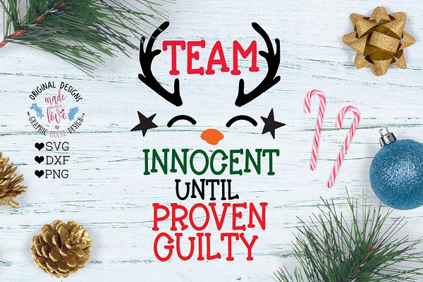 Team Innocent Christmas SVG