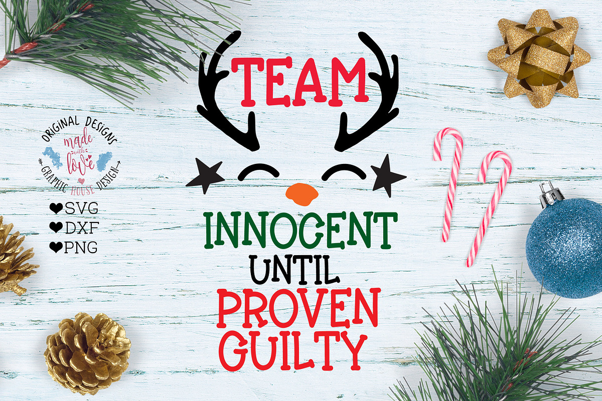 Team Innocent Christmas SVG in Illustrations - product preview 8
