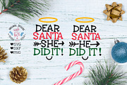Dear Santa He She Did it