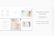 Photography Pricing Trifold
