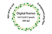 Spring related digital frames