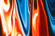Abstract color flow background