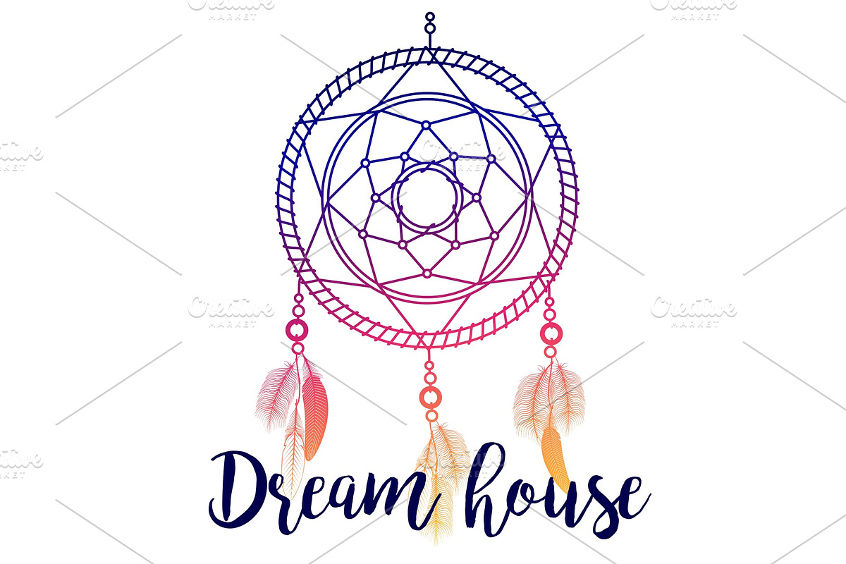 Dream house poster in Illustrations - product preview 8
