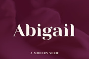 Abigail | A Modern Serif
