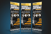 Business Conference Roll-Up Banner