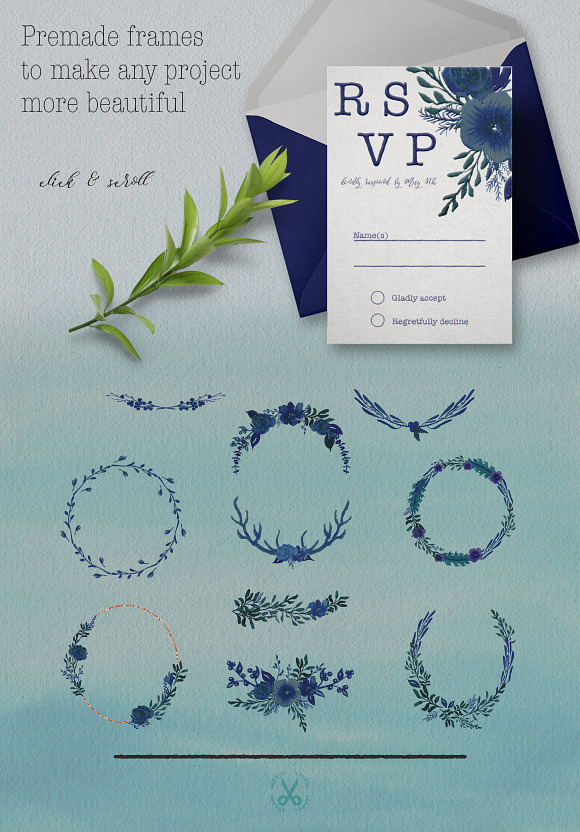 Winter Solstice - Wedding Graphics in Illustrations - product preview 6