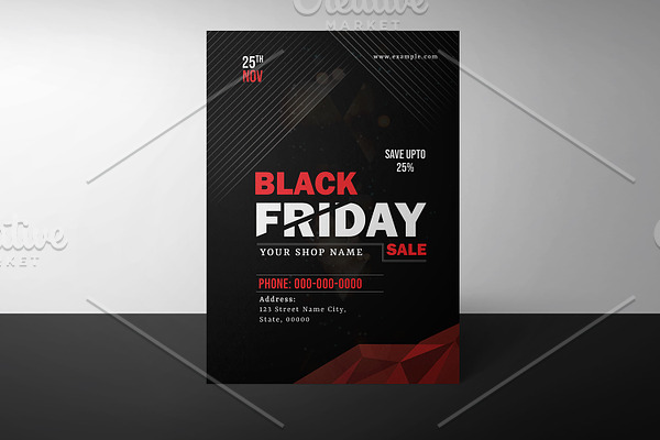 Black Friday Sale Flyer-V884