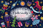 Nutcracker. Christmas story.
