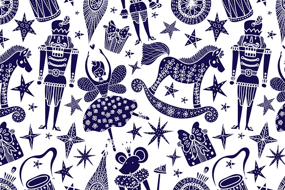 Nutcracker. Christmas story. in Patterns - product preview 11