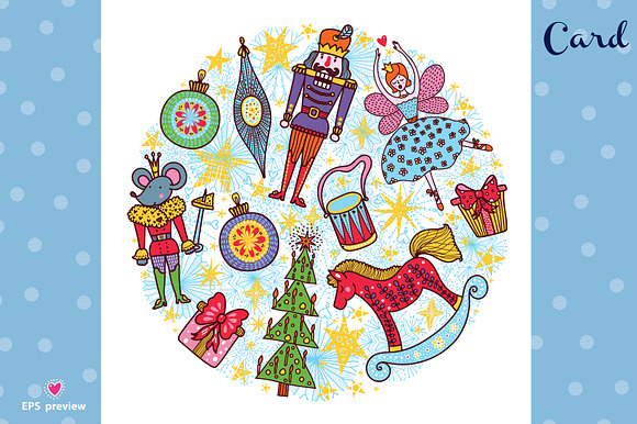 Nutcracker. Christmas story. in Patterns - product preview 17