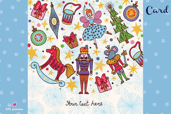 Nutcracker. Christmas story. in Patterns - product preview 20