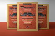 Movember Party Flyer - V887