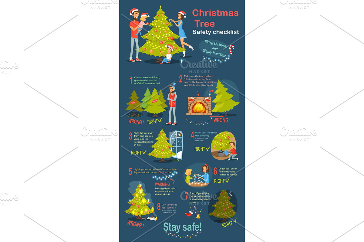 Christmas Tree Safety Cheklist in Objects - product preview 8