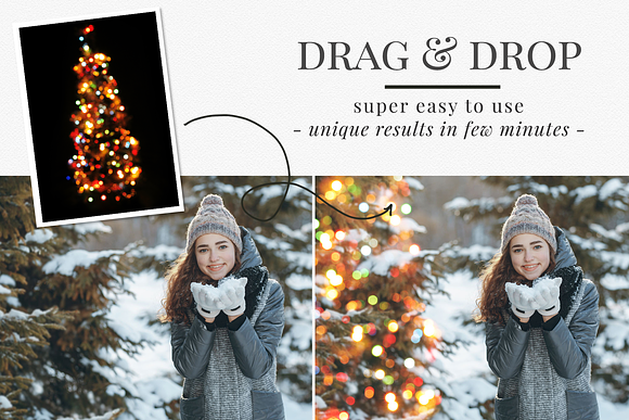 Christmas Trees photo overlays in Add-Ons - product preview 1