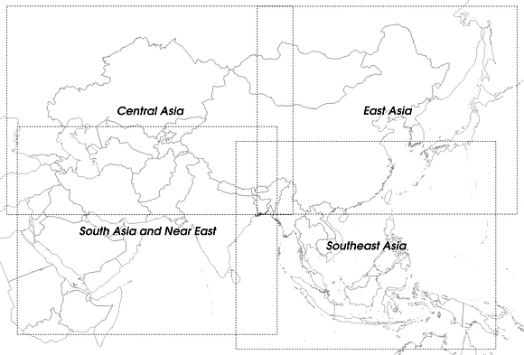 Map of South Asia and Near East in Illustrations - product preview 4