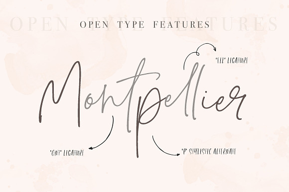 Montpellier | Signature Font in Signature Fonts - product preview 9