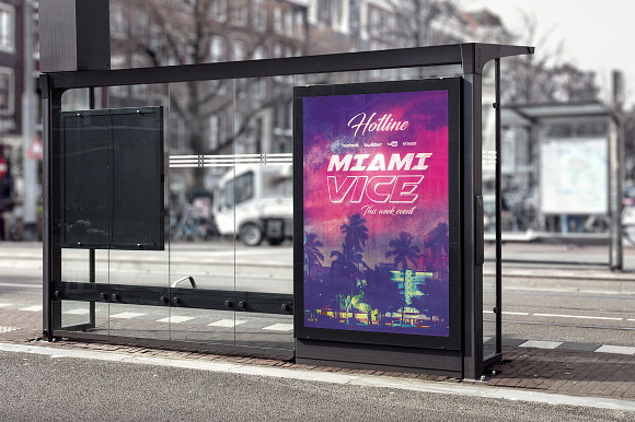 Miami Vice - Flyer / Poster in Flyer Templates - product preview 5