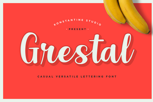 Grestal - Casual Lettering Font