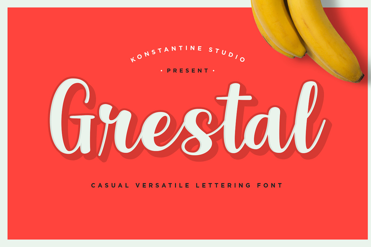 Grestal - Casual Lettering Font in Display Fonts - product preview 8