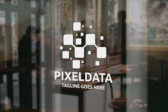 Pixel Data Logo in Logo Templates - product preview 1