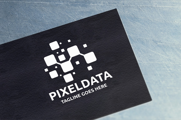 Pixel Data Logo in Logo Templates - product preview 3