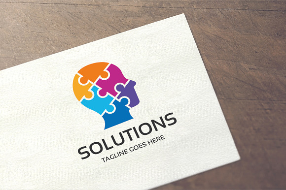 Solutions Logo in Logo Templates - product preview 2