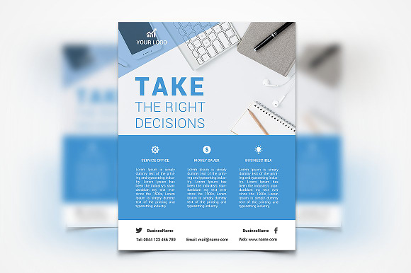 Business Flyers in Flyer Templates - product preview 2