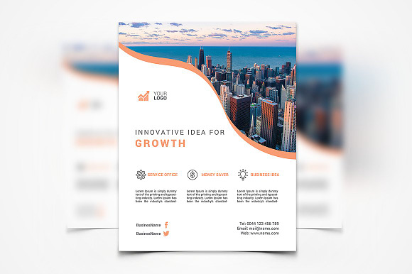Business Flyers in Flyer Templates - product preview 3