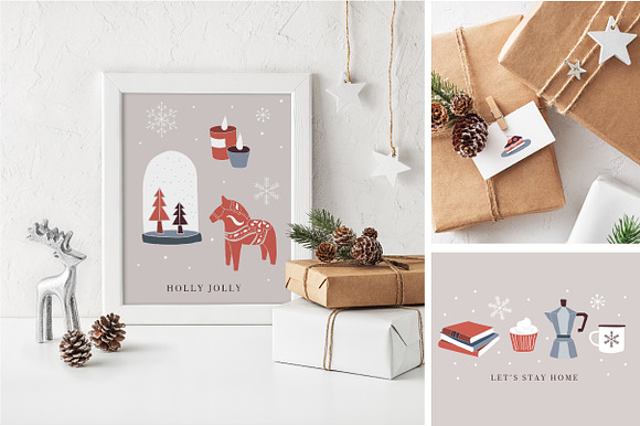 Nordic Christmas - winter collection in Illustrations - product preview 1