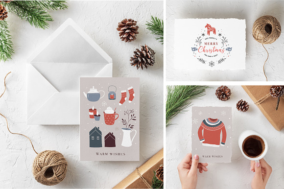 Nordic Christmas - winter collection in Illustrations - product preview 2