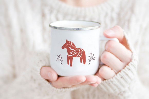 Nordic Christmas - winter collection in Illustrations - product preview 4