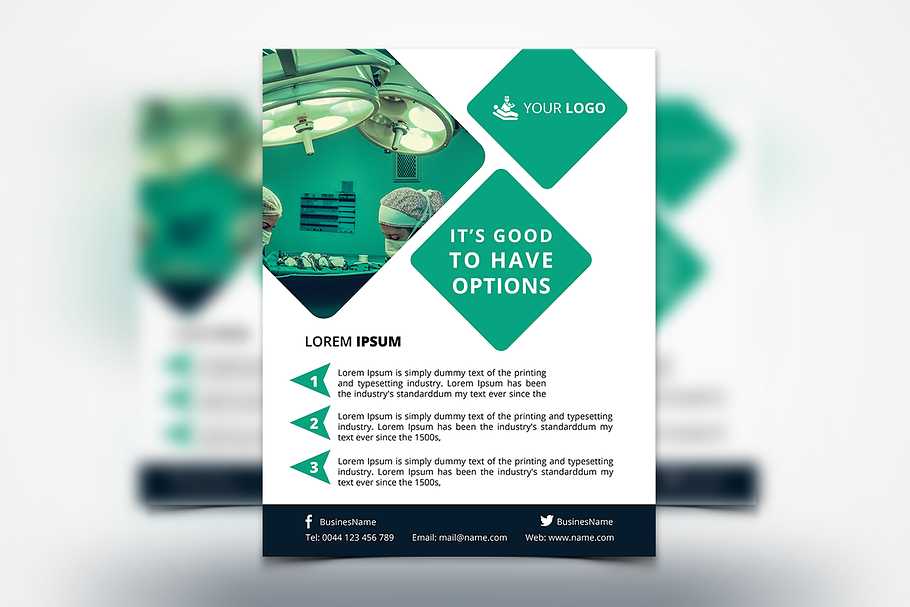 Medicine Flyer in Flyer Templates - product preview 8