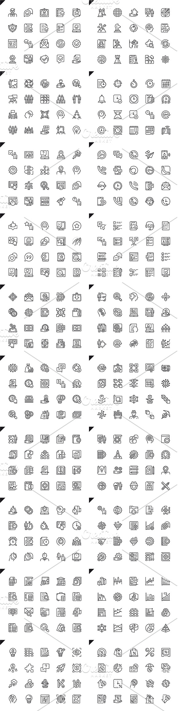 Thin Line Web Icons in Icons - product preview 1