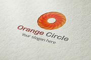 Orange circle Logo