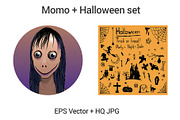 Momo + Halloween set