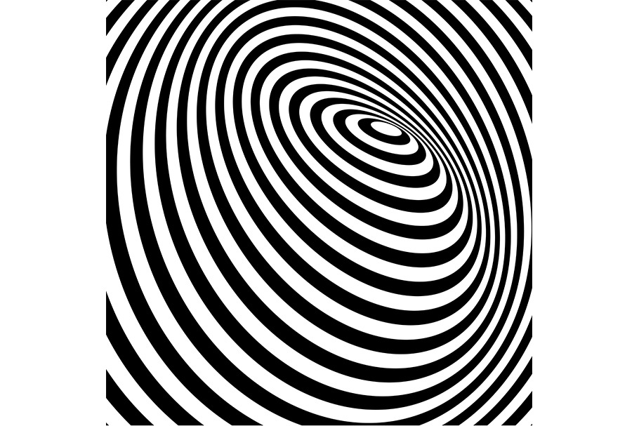 Optical Illusion Twister Circle