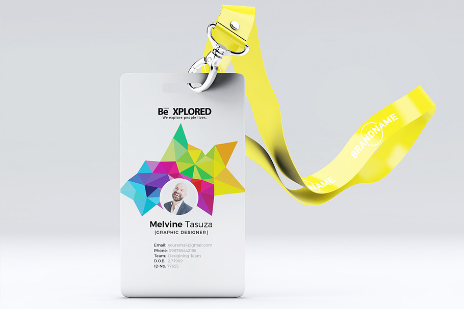 Business ID Card Template 01