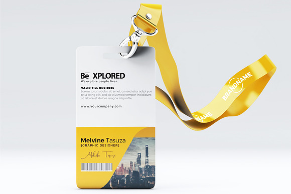 Business ID Card 09 in Stationery Templates - product preview 1