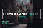 Surveillance Scene Creator PSD