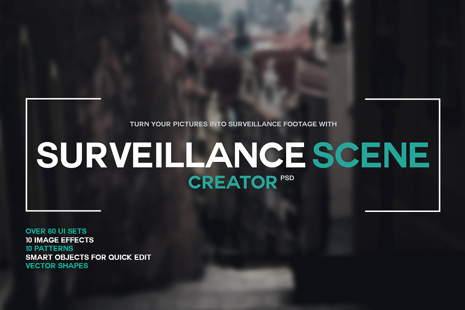 Surveillance Scene Creator PSD in Add-Ons - product preview 8