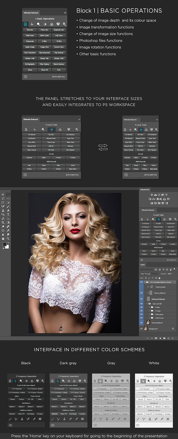 Ultimate Retouch Panel 3.8 in Photoshop Plugins - product preview 2