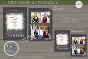 C&C Christmas Photo Card 18-02