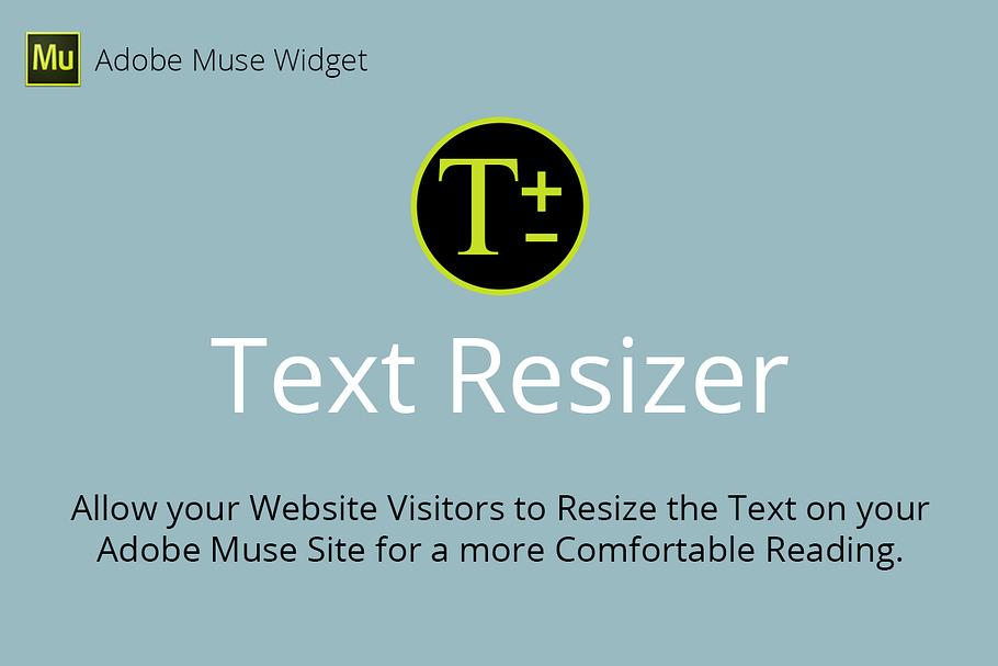 Text Resizer Adobe Muse Widget in Photoshop Plugins - product preview 8