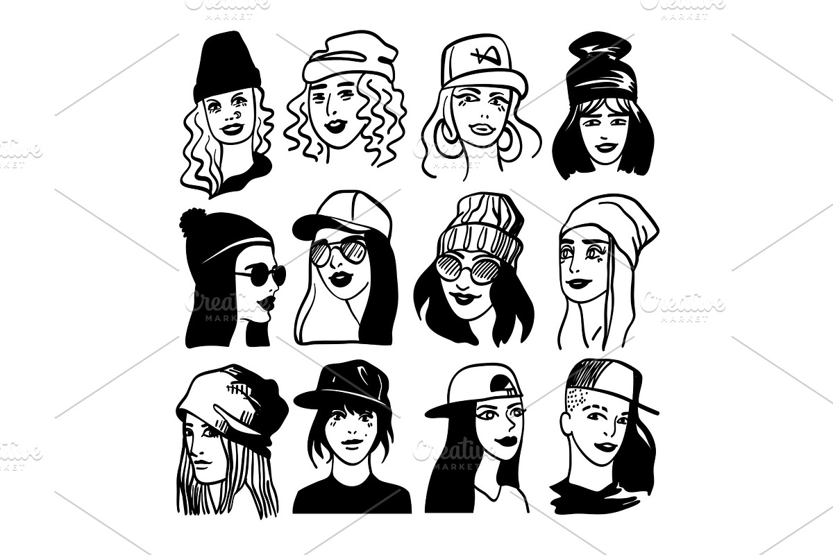 Vector black and white image of a in Illustrations - product preview 8