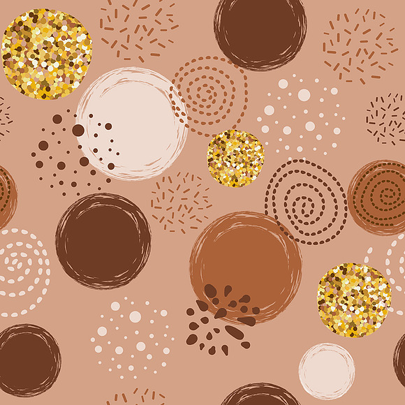 4 seamless coffee patterns. Digital. in Patterns - product preview 2