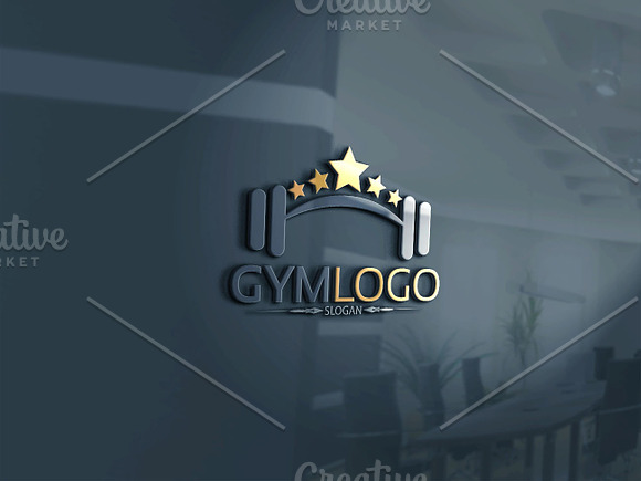 Gym Logo in Logo Templates - product preview 2
